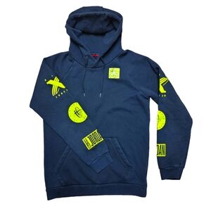 Air Jordan Men's Legacy Tinker Men's Pullover Hoodie Black Sz S